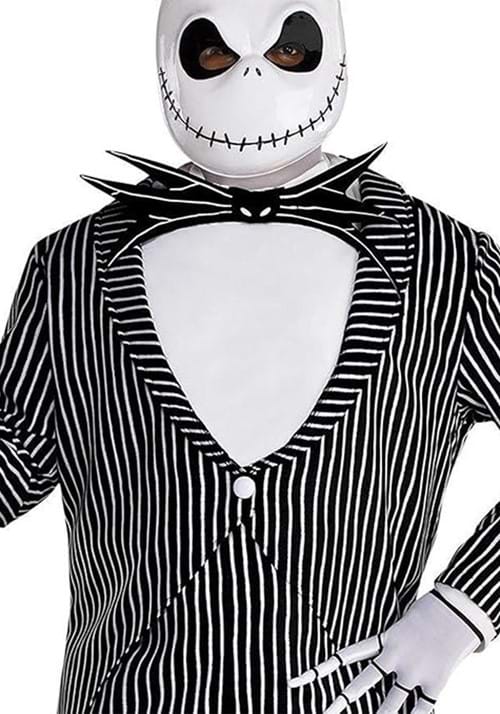 Jack Skellington Classic Plus Size Men's Costume 5 Jack Skellington Classic Plus Size Men's Costume