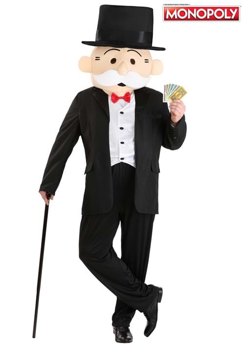 Plus Size Mr. Monopoly Men's Costume