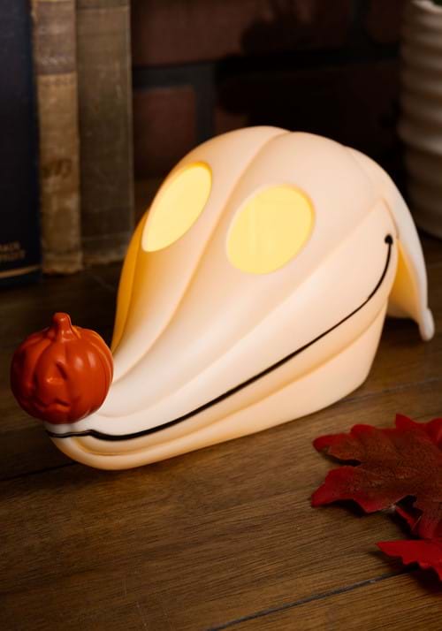 9-Inch Disney Nightmare Before Christmas Light Up Zero Pumpkin Decoration