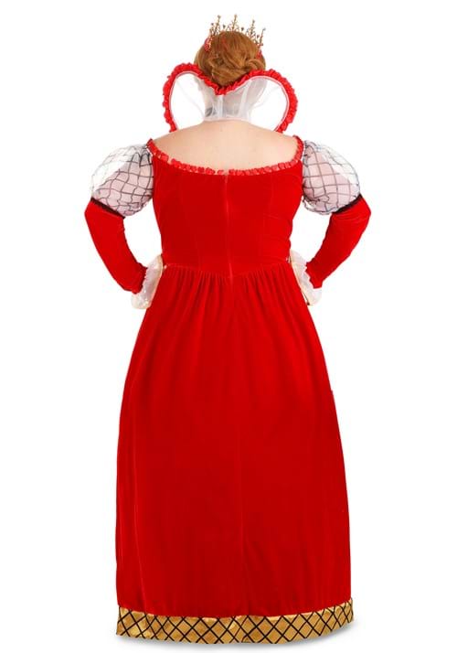 Plus Size Premium Queen of Hearts Costume for Women