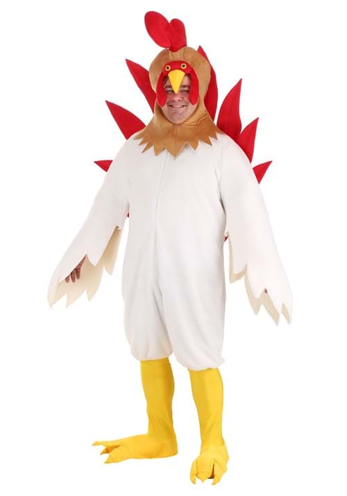 Plus Size Rooster Costume for Adults