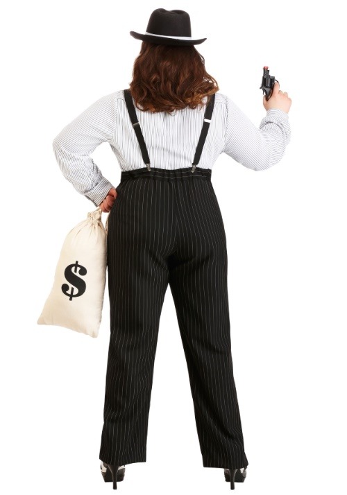 1920s Gangster Lady Costume Plus Size