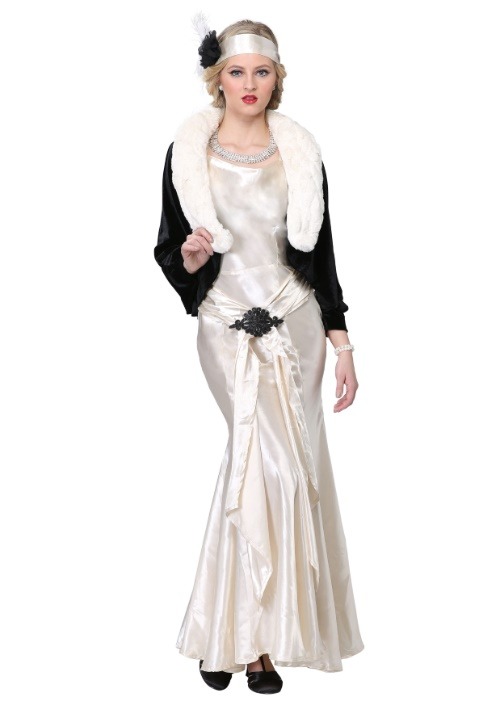 Plus Size 1920s Socialite Costume for Women