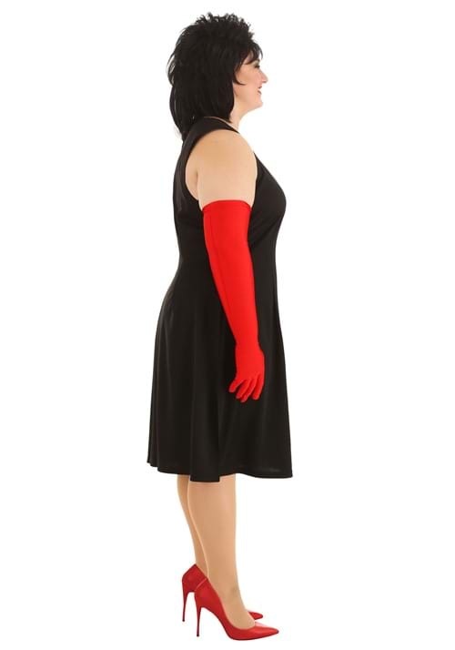 Plus Size Cruella De Vil Women's Deluxe Coat Costume