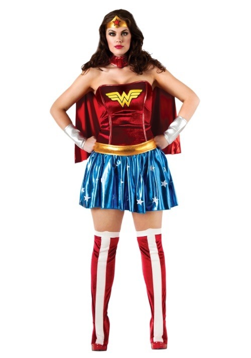 Plus Size Wonder Woman Costume