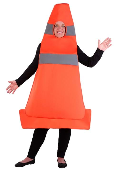 Plus Size Traffic Cone Adult Costume