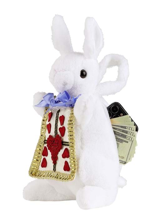 Alice in Wonderland Plush White Rabbit Costume Bag