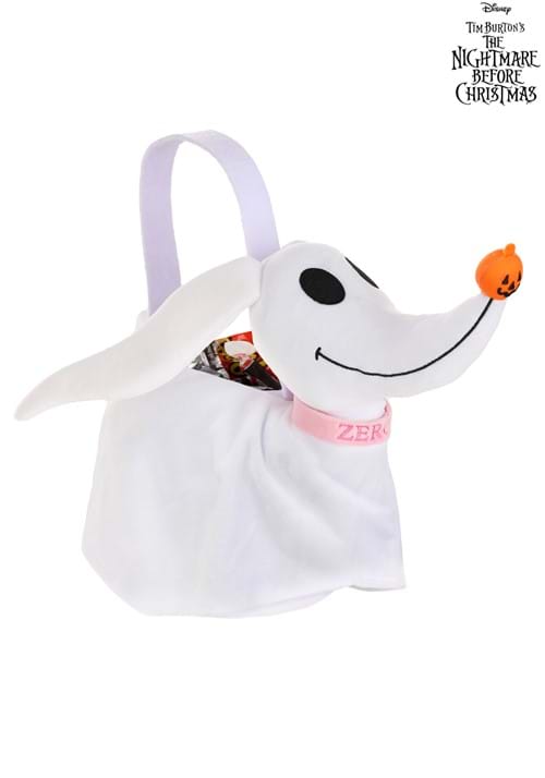 Disney Nightmare Before Christmas Plush Zero Treat Bucket