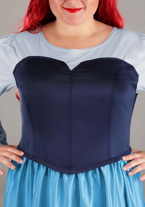 Disney Plus Size Little Mermaid Womens Ariel Costume Dress