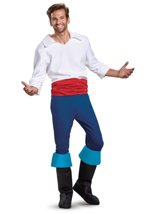 Disney Prince Eric Deluxe Men's Costume 10 Disney Prince Eric Deluxe Men's Costume