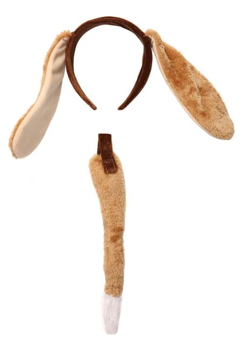 Puppy Dog Ears and Tail Costume Accessory Kit 4 Puppy Dog Ears and Tail Costume Accessory Kit
