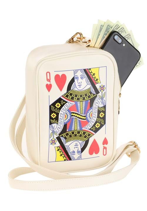Queen of Hearts Card Costume Purse