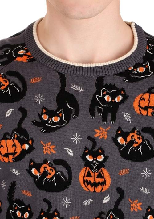 Quirky Kitty Halloween Sweater for Adults 5 Quirky Kitty Halloween Sweater for Adults