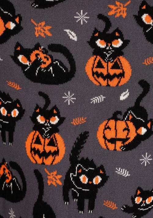 Quirky Kitty Halloween Sweater for Adults 6 Quirky Kitty Halloween Sweater for Adults