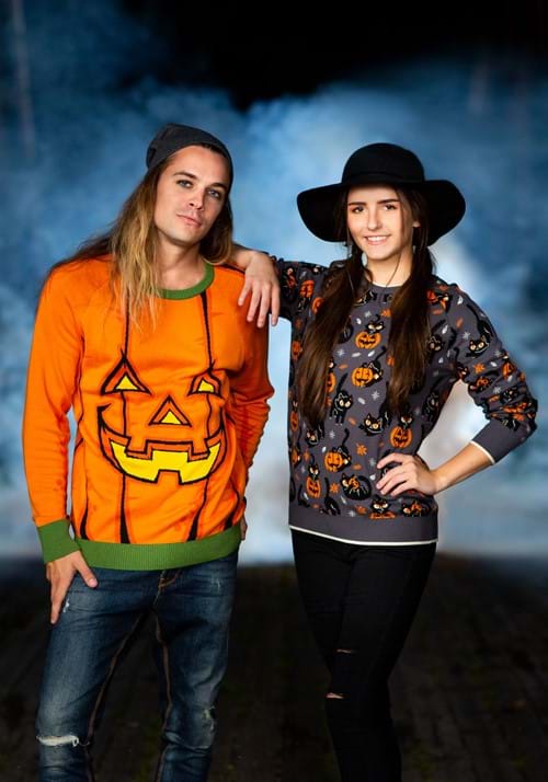 Quirky Kitty Halloween Sweater for Adults 9 Quirky Kitty Halloween Sweater for Adults