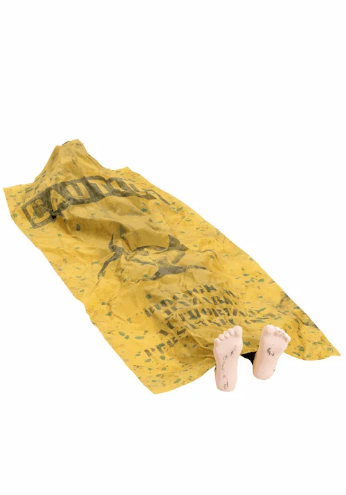 5.5FT Animated Radioactive Resurrection Sit Up Body Decoration - Scream Saver