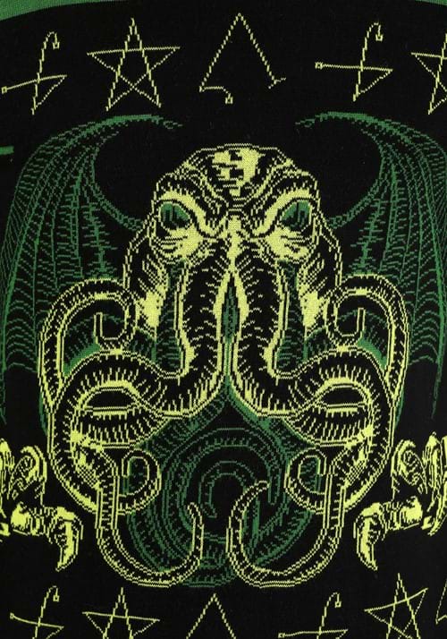 Adult Rage of Cthulhu Halloween Sweater