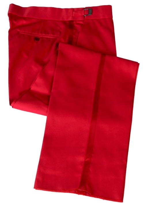 Red Tuxedo Pants