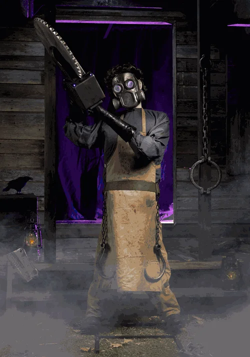 6.5FT Animatronic Ripsaw Decoration - Tekky