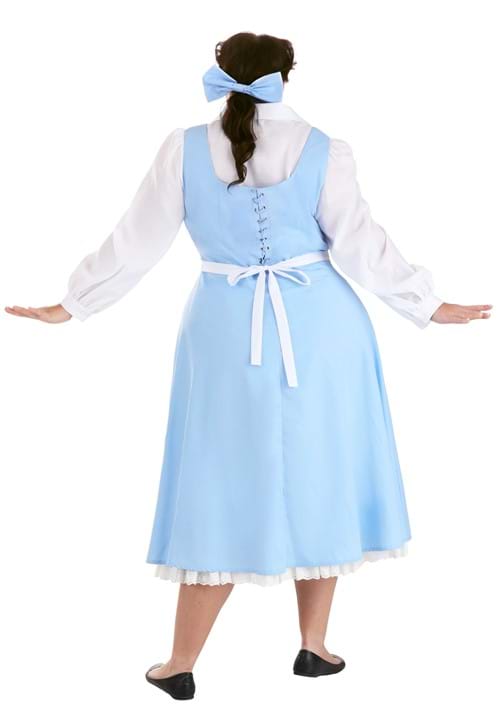 Plus Size Beauty and the Beast Belle Blue Dress Costume