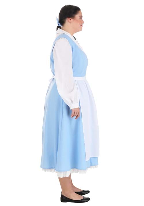 Plus Size Beauty and the Beast Belle Blue Dress Costume