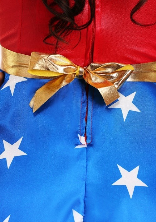Adult Deluxe Long Dress Wonder Women's Costume 7 Adult Deluxe Long Dress Wonder Women's Costume