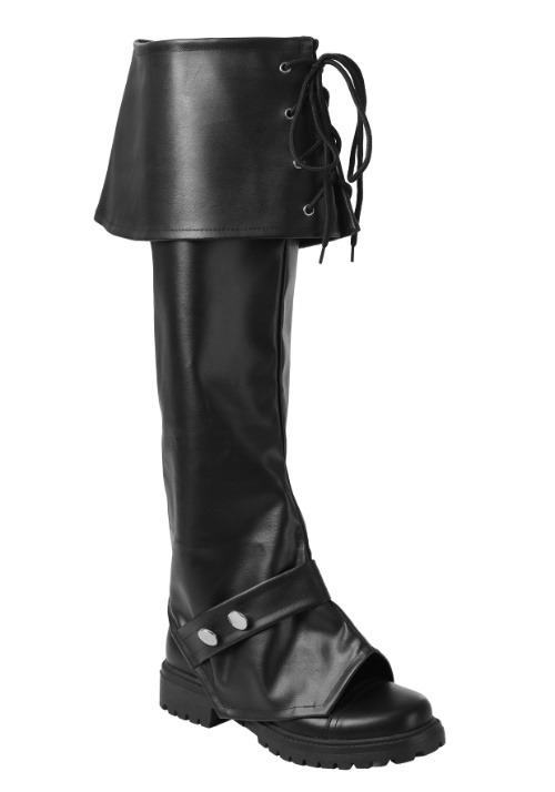 Adult Deluxe Vinyl Costume Boot Tops