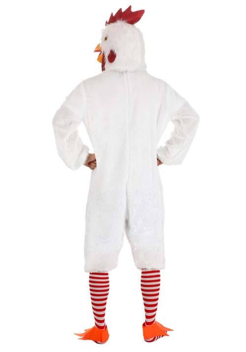 Adult Deluxe White Rooster Costume