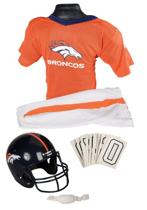 NFL Broncos Uniform Kid's Costume