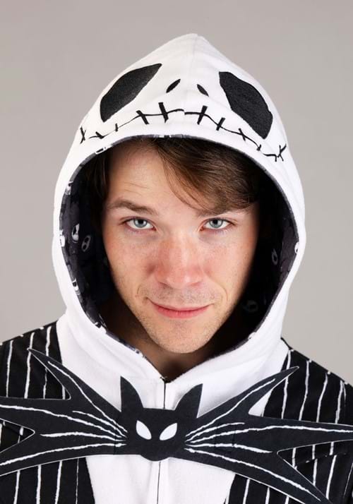 Disney Jack Skellington Onesie Costume for Adults