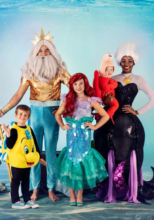 Disney The Little Mermaid Men's King Triton Costume 3 Disney The Little Mermaid Men's King Triton Costume