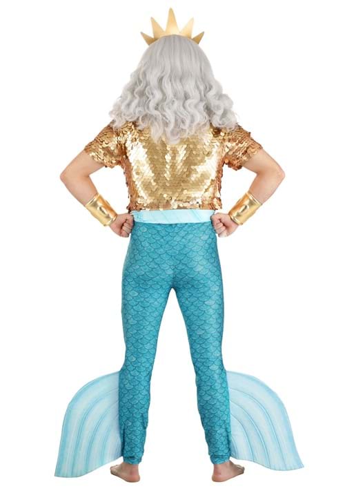 Disney The Little Mermaid Men's King Triton Costume 7 Disney The Little Mermaid Men's King Triton Costume