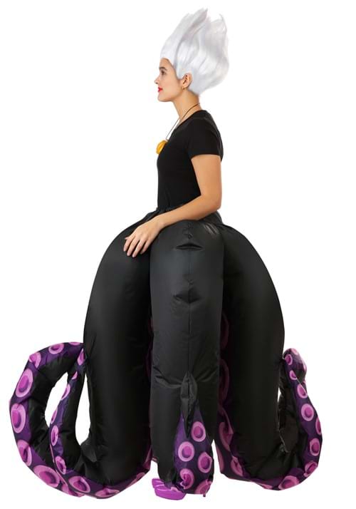 Ursula Inflatable Long Skirt and Necklace Women's Costume