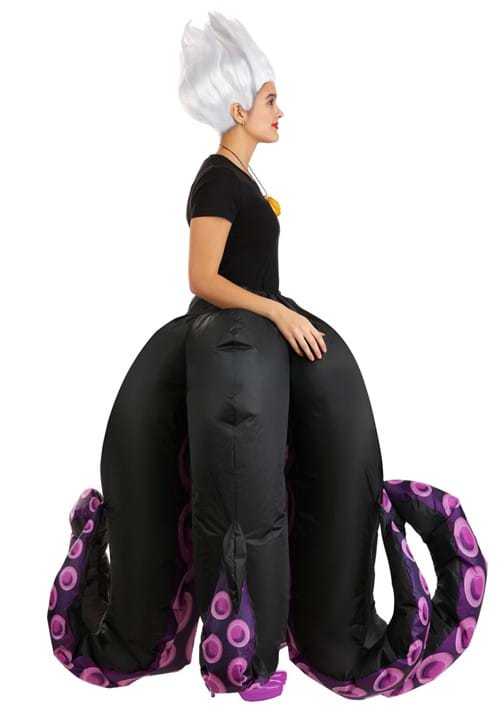 Ursula Inflatable Long Skirt and Necklace Women's Costume