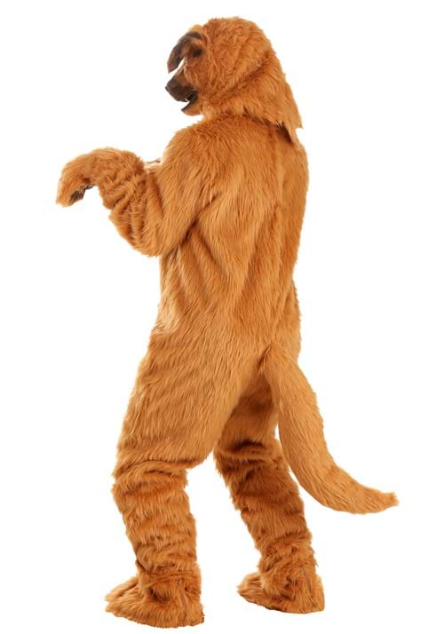 Adult Dog Suit With Mouth Mover Mask