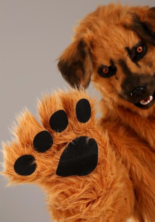 Adult Dog Suit With Mouth Mover Mask