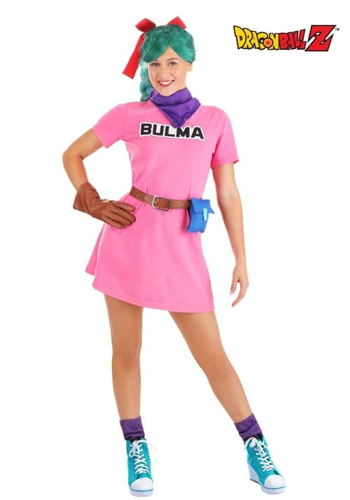 Dragon Ball Bulma Costume Dress for Women