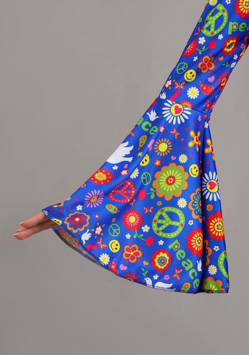 Flower Power Hippie Costume Dress for Women 5 Flower Power Hippie Costume Dress for Women