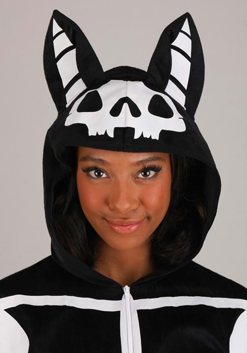 Flying Skeleton Bat Adult Costume 4 Flying Skeleton Bat Adult Costume