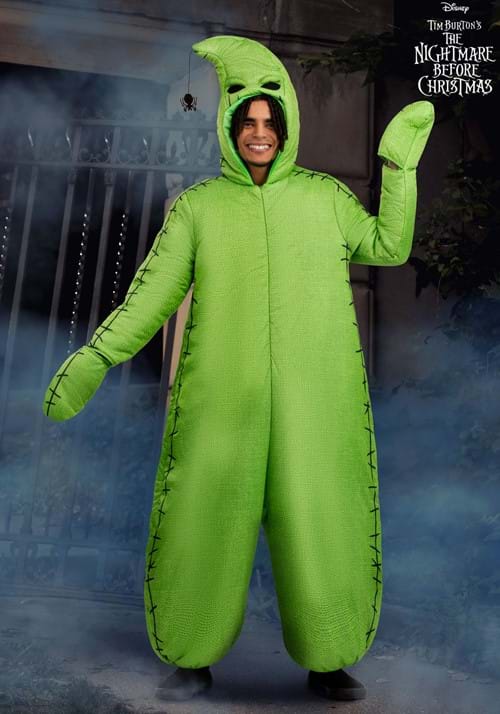 Glow in the Dark Disney Oogie Boogie Costume for Adults