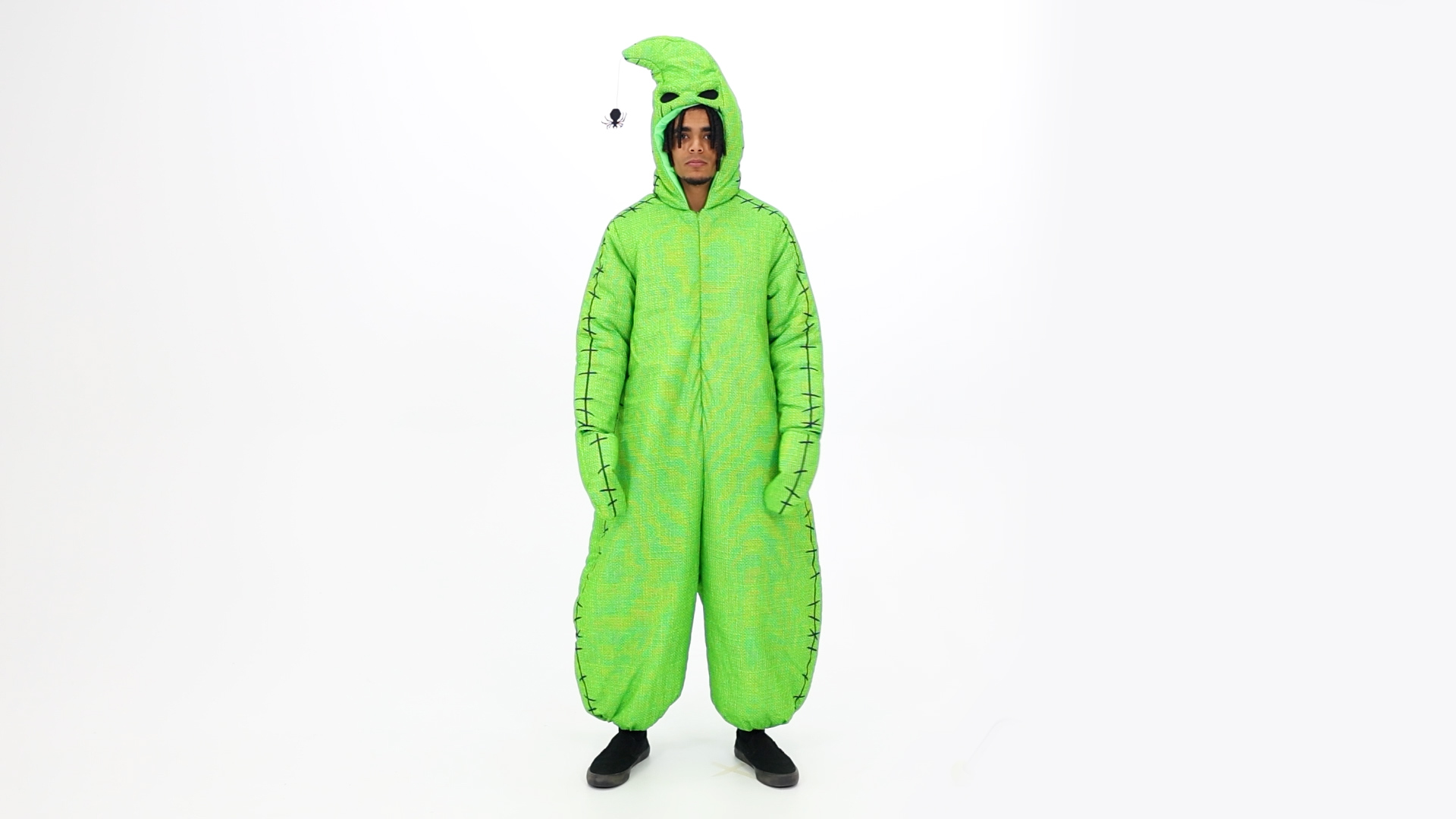 Glow in the Dark Disney Oogie Boogie Costume for Adults 3 Glow in the Dark Disney Oogie Boogie Costume for Adults
