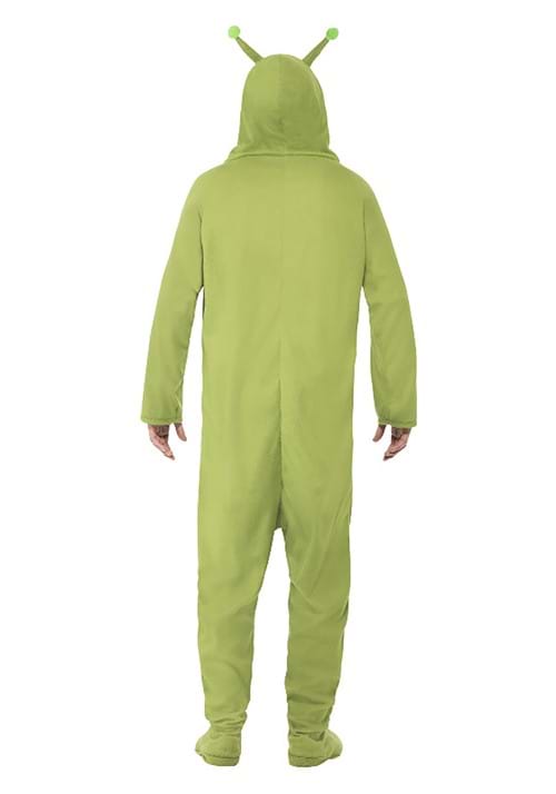 Adult Green Alien Jumpsuit Costume