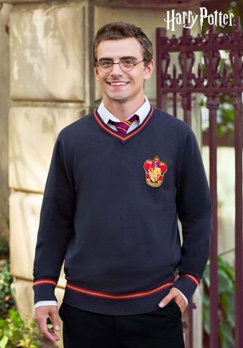 Harry Potter Gryffindor Uniform Sweater for Adults