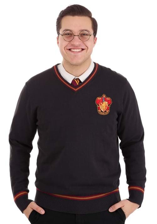 Harry Potter Gryffindor Uniform Sweater for Adults 4 Harry Potter Gryffindor Uniform Sweater for Adults
