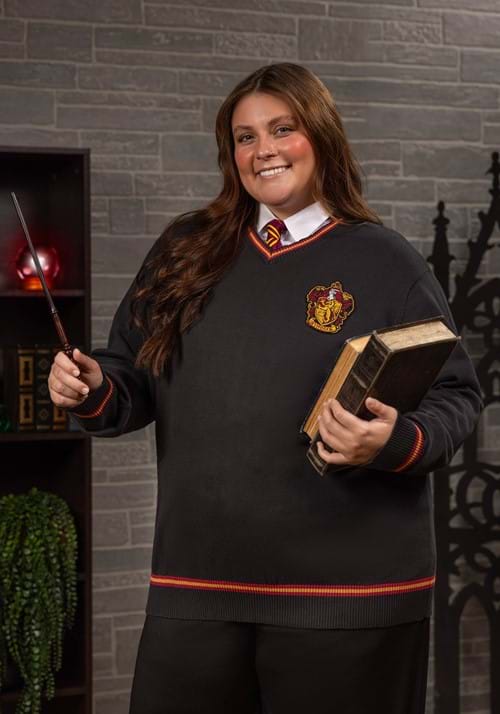 Harry Potter Adult Gryffindor Uniform Sweater 3 Harry Potter Adult Gryffindor Uniform Sweater