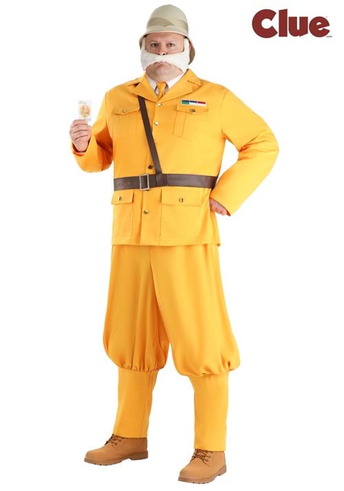 Plus Size Clue Colonel Mustard Men's Costume