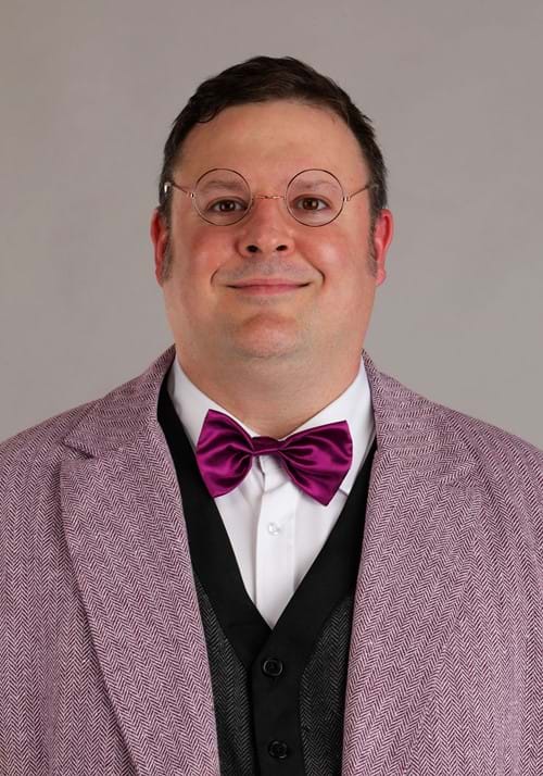 Plus Size Clue Professor Plum Men's Costume 5 Plus Size Clue Professor Plum Men's Costume