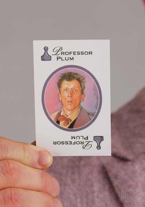 Plus Size Clue Professor Plum Men's Costume 7 Plus Size Clue Professor Plum Men's Costume
