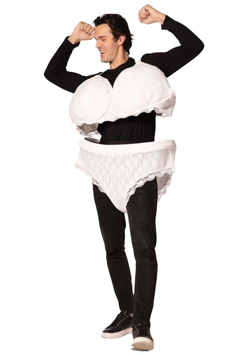 Lace Underwear and Bra Adult Costume