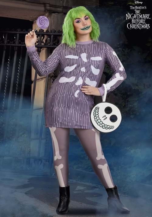 Nightmare Before Christmas Barrel Costume Dress for Women